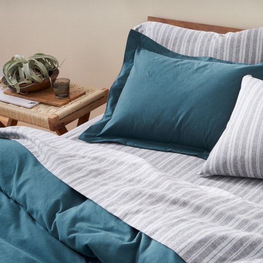 cloud brushed organic flannel sheets