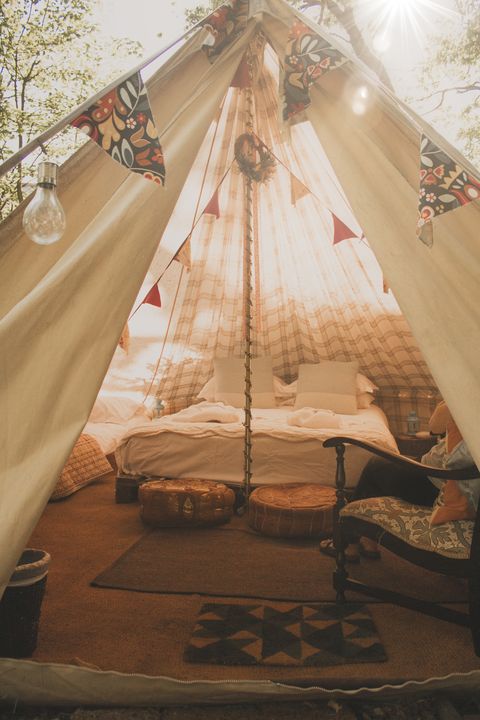 Cozy Glamping Tent