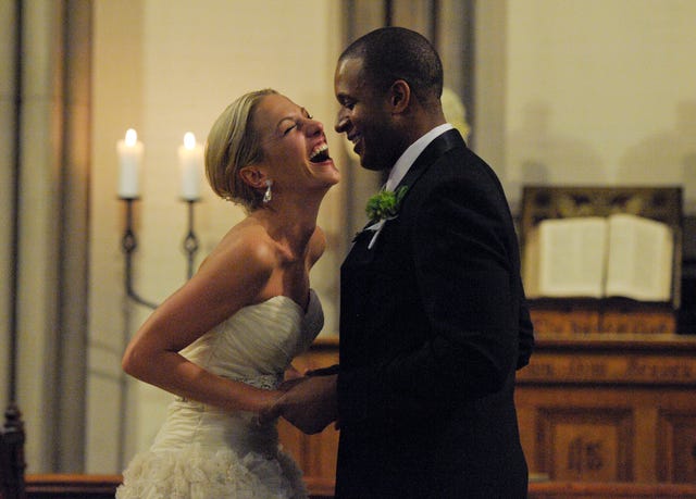 Lindsay Czarniak Y Craig Melvin de la Boda