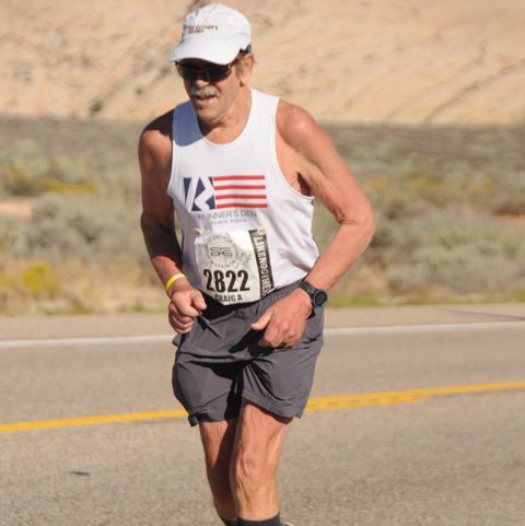 Craig Davidson at St. George Marathon