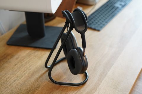 craighill headphone stand on a desk