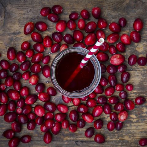 Cranberries and cranberry juice