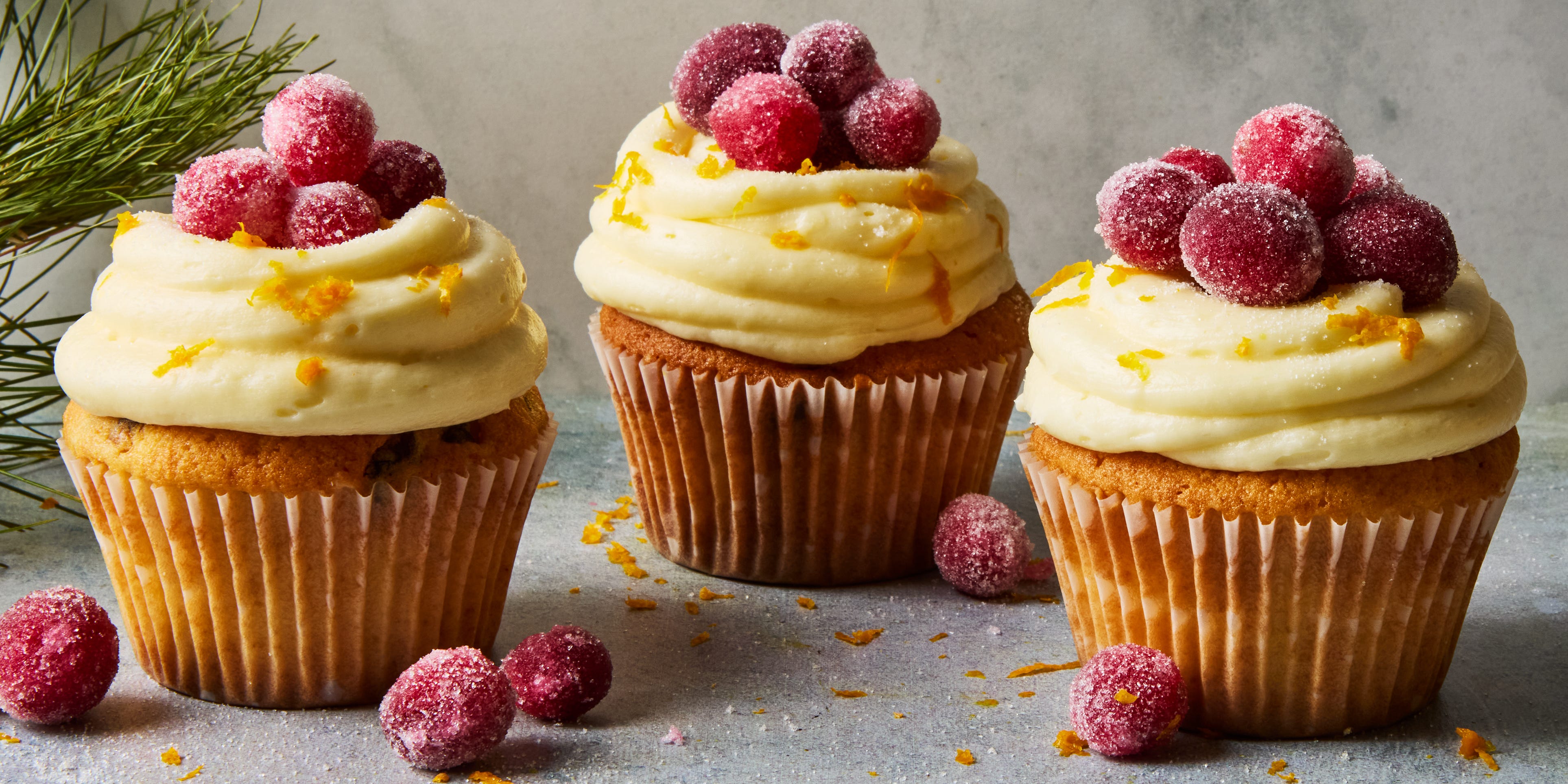 Cranberry Bliss Cupcakes