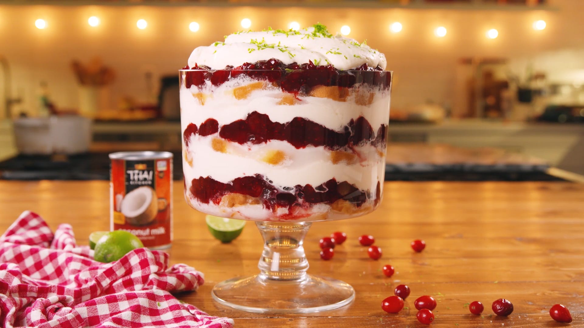 Cranberry Coconut Trifle Is Basically The Best Dessert Ever