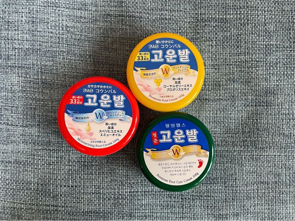 かかとケアにおすすめの韓国フットケアアイテム『コウンバルクリーム』って何？