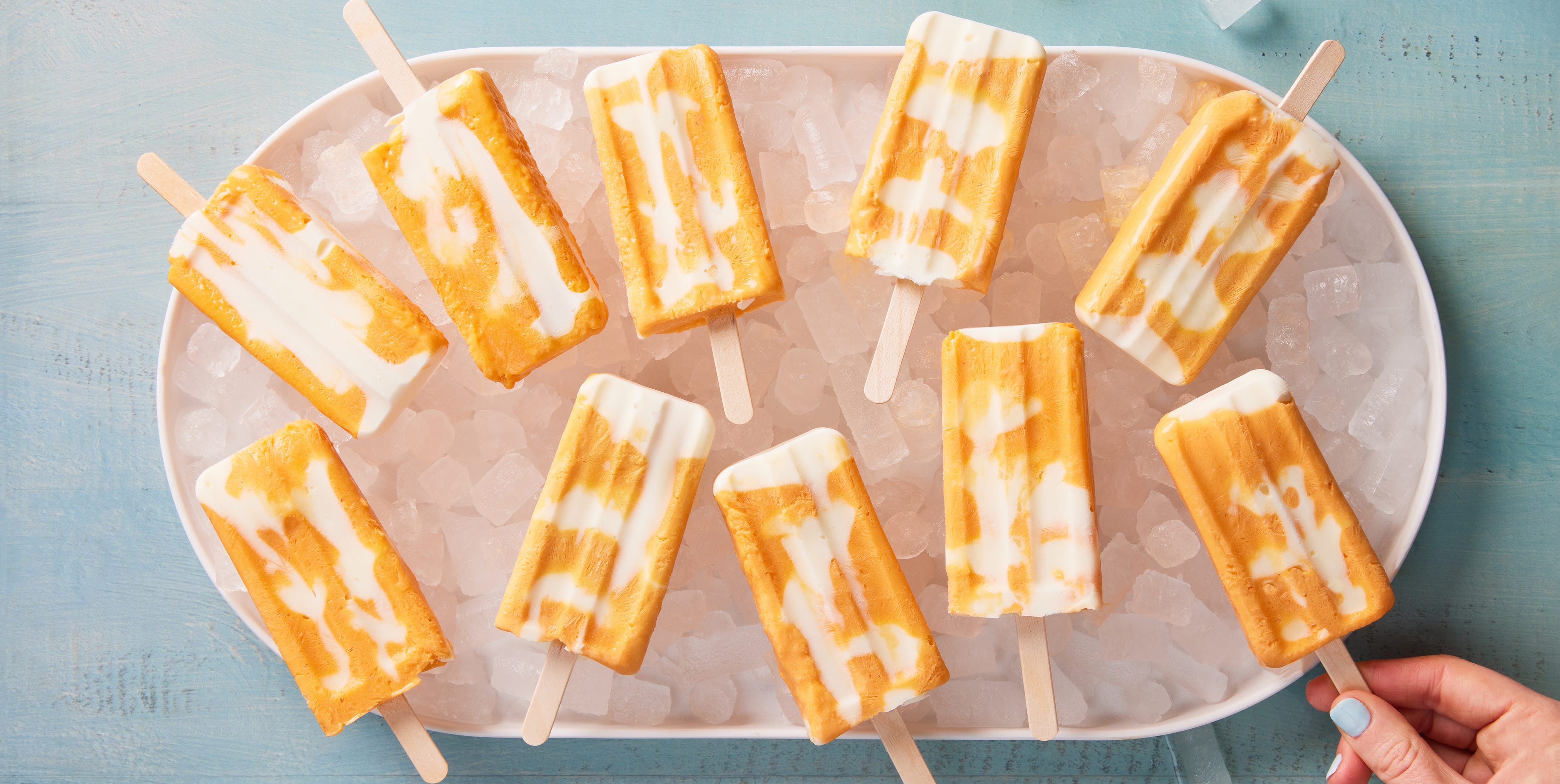 These Layered Creamsicles Are Orange Heaven In Every Bite