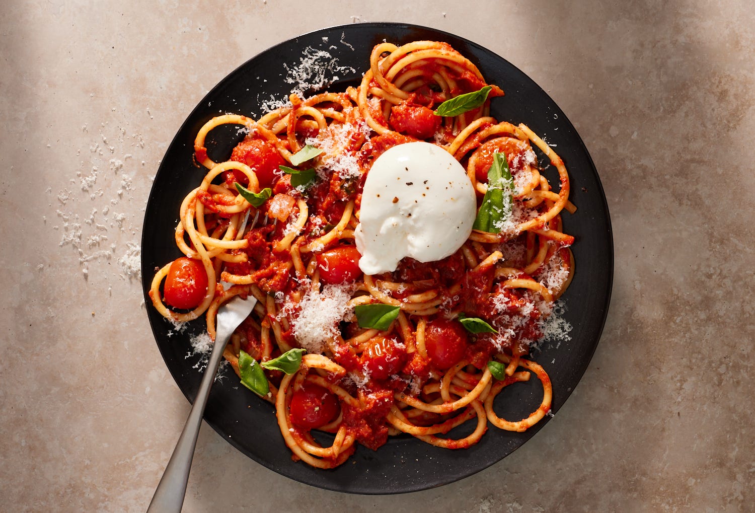 This Creamy Tomato Pasta Gets A Major Upgrade With Burrata