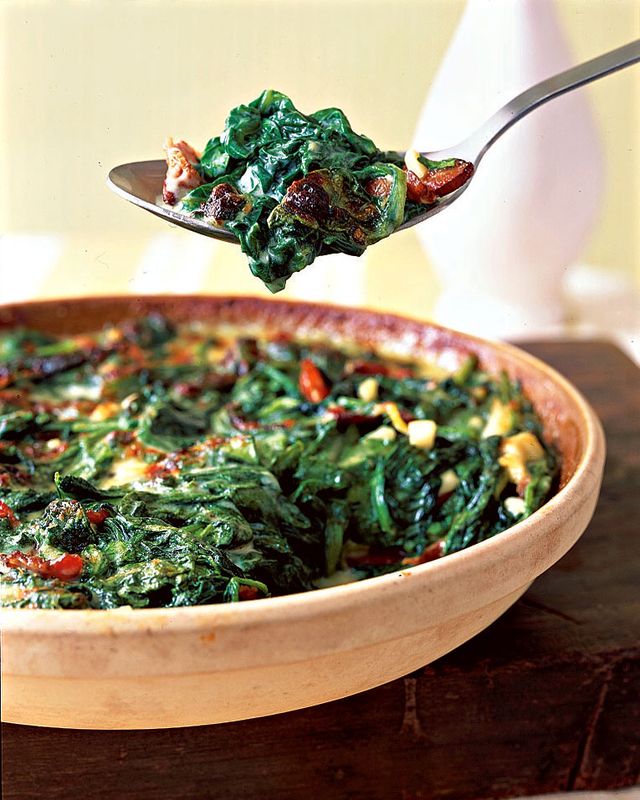 creamy spinach casserole
