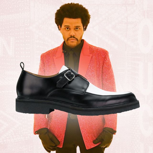 Goot AIDS Met bloed bevlekt The Weeknd Wore Creeper Shoes for His Halftime Performance at the Super Bowl