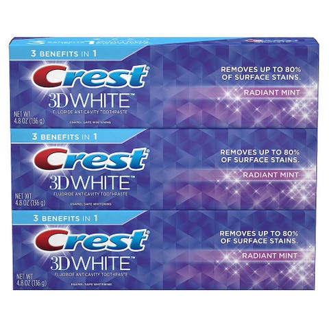 Crest 3D White Toothpaste