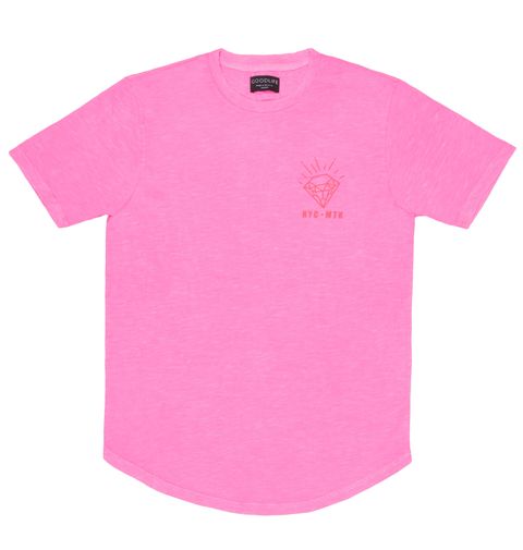 T-shirt, Pink, Clothing, Product, Sleeve, Active shirt, Lilac, Magenta, Top, Pattern, 