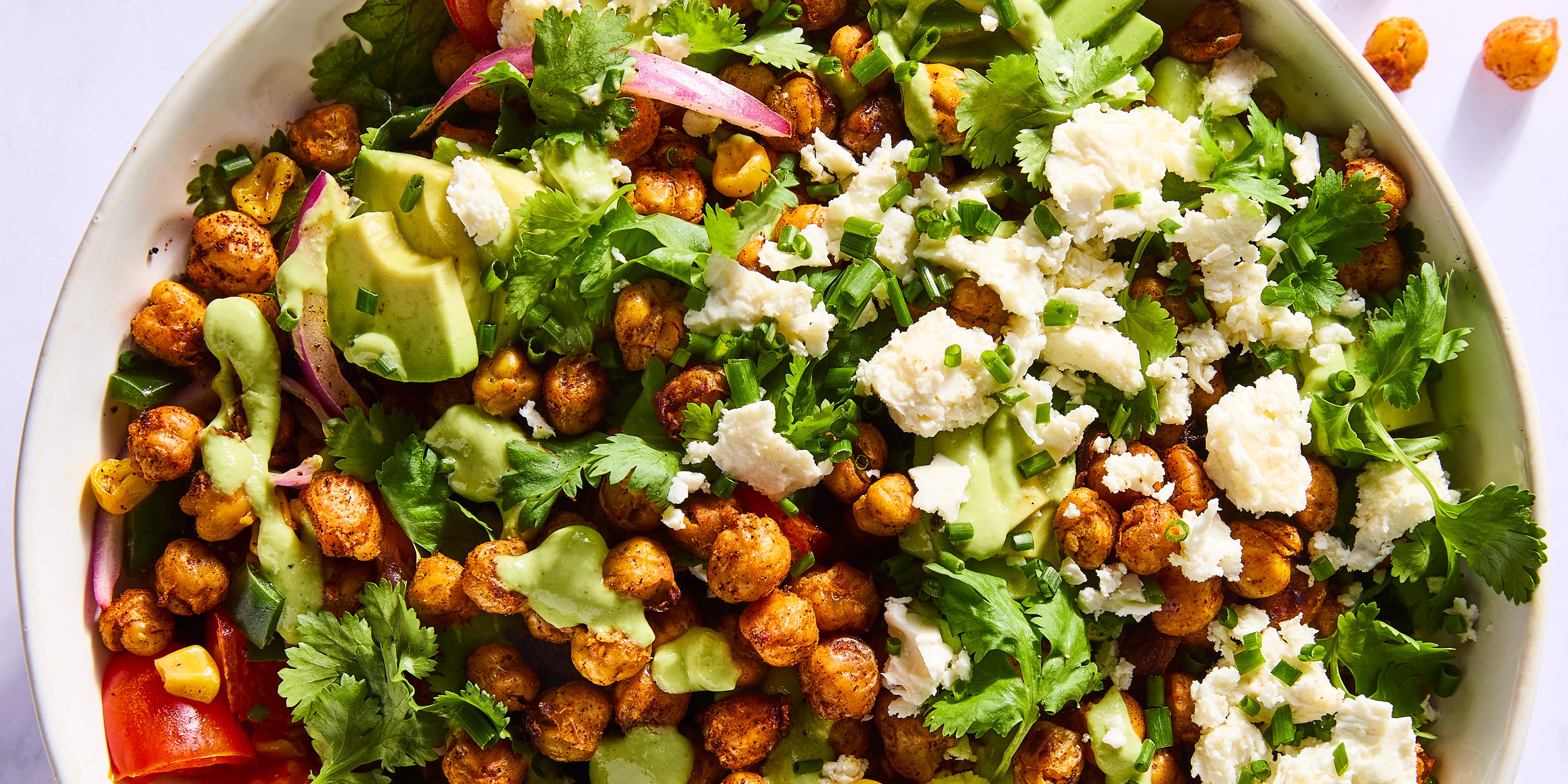 Our Crispy Chili-Lime Chickpea Salad Will Be Your Favorite New Summer Lunch