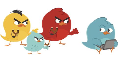 Cartoon, Angry birds, Illustration, Animated cartoon, Bird, Animation, 