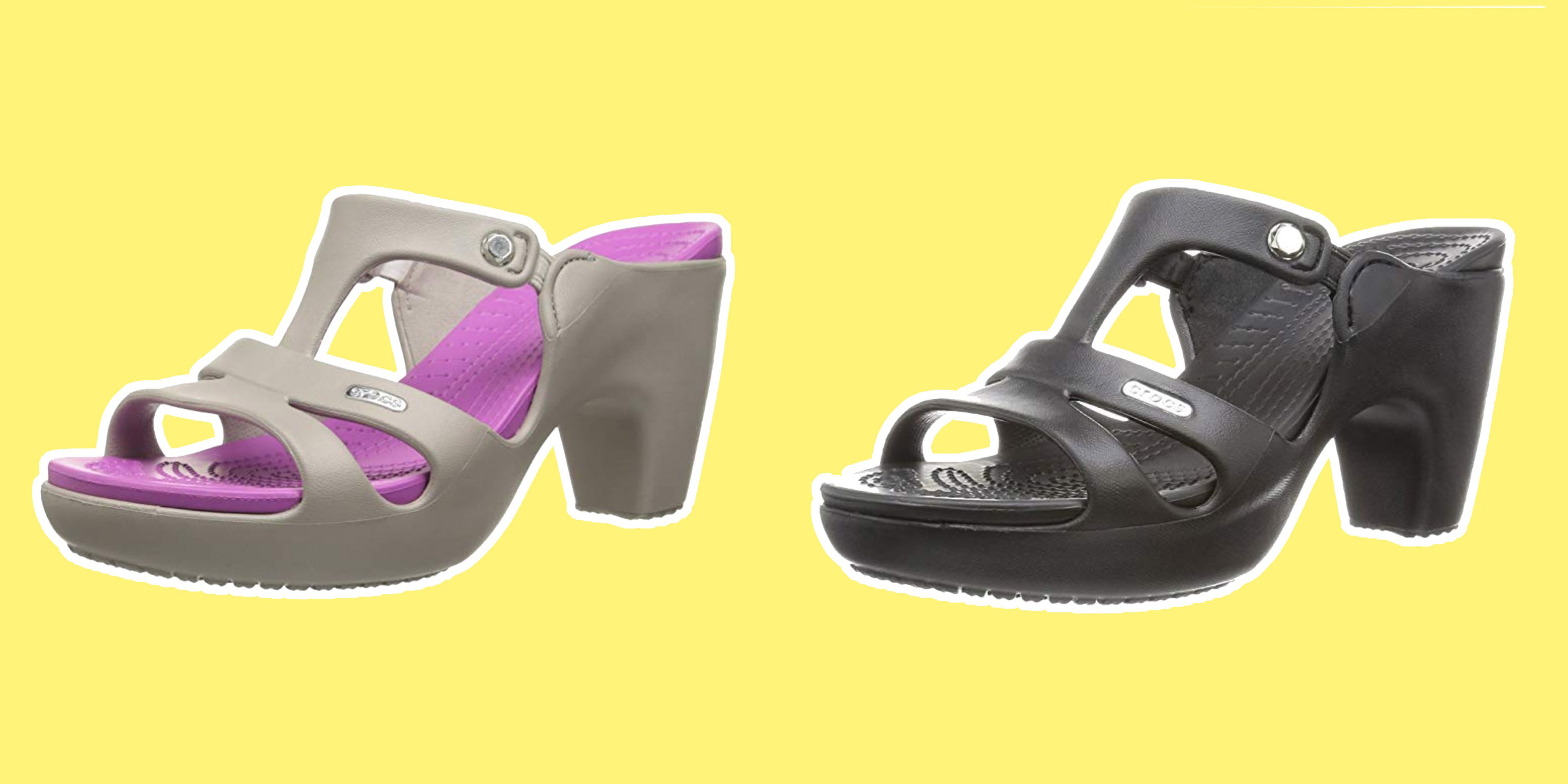 crocs women's cyprus v heel sandal