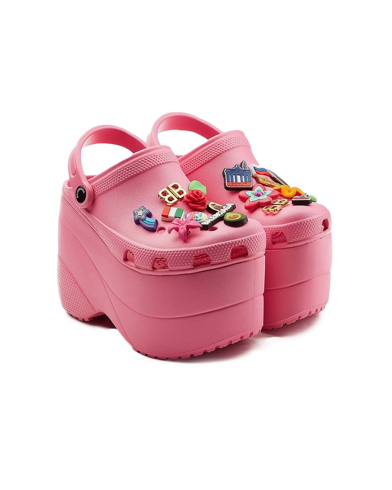 pink crocs balenciaga