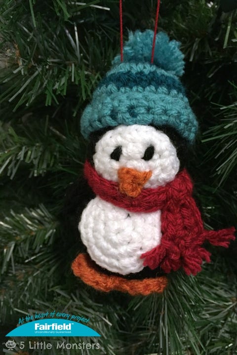 crochet Christmas ornaments penguin crochet Christmas ornaments penguin