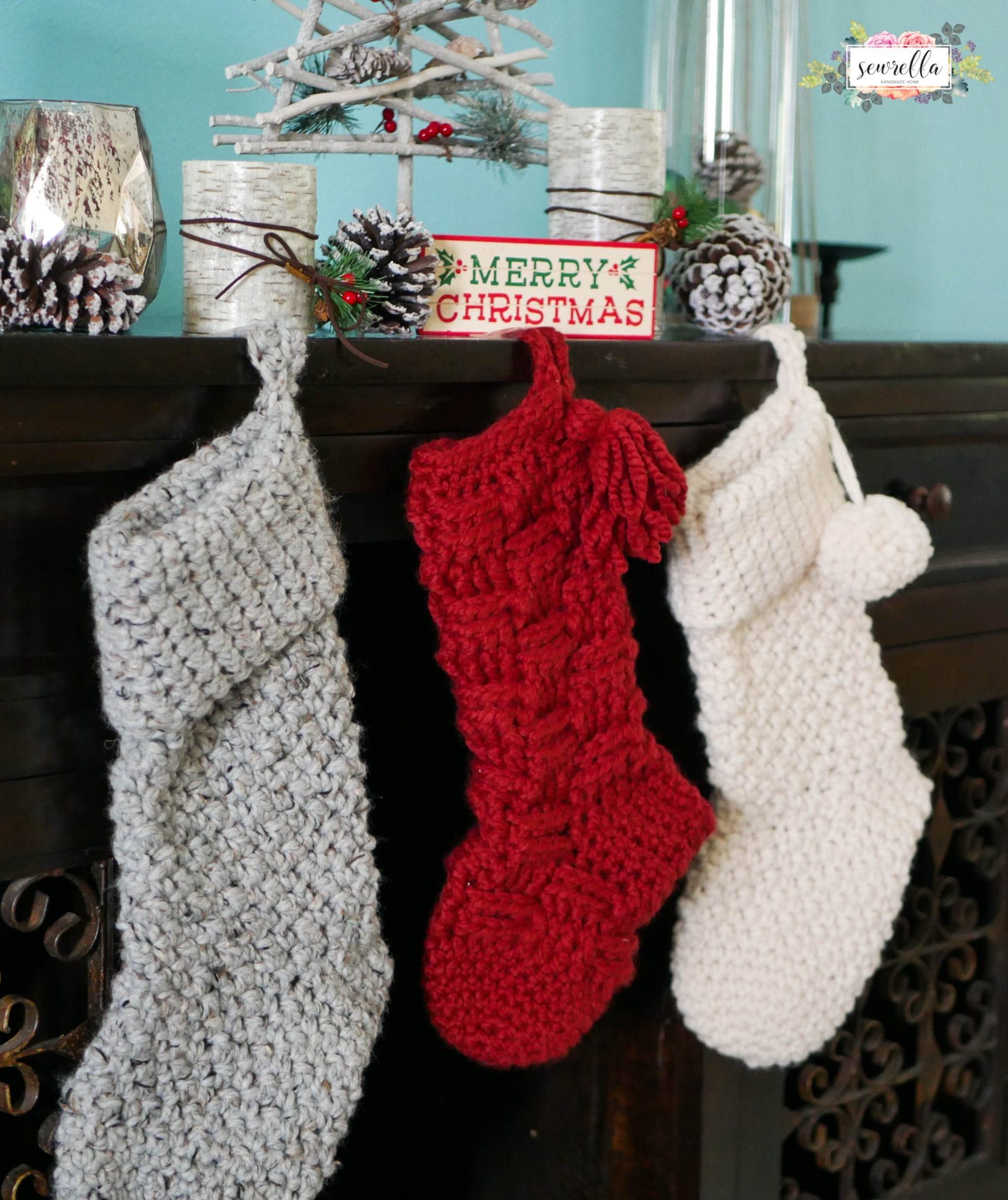 girly christmas stockings