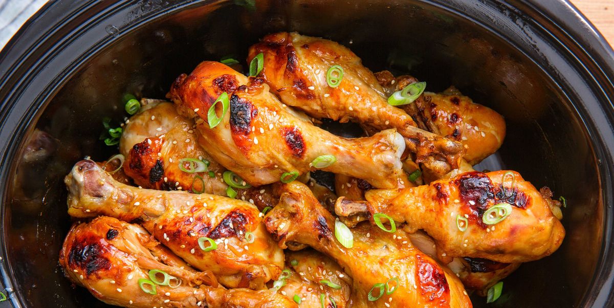 Slow Cooker Chicken Drumsticks Recipe With Soy and Ginger ...