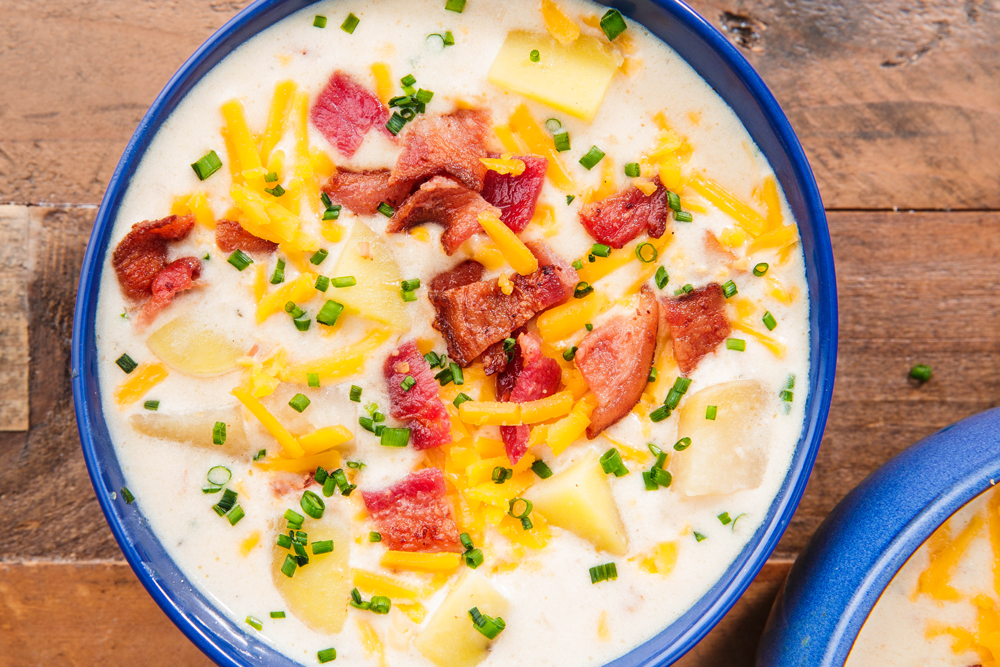 Best Crock-Pot Potato Soup Recipe - How To Make Crock-Pot Potato Soup