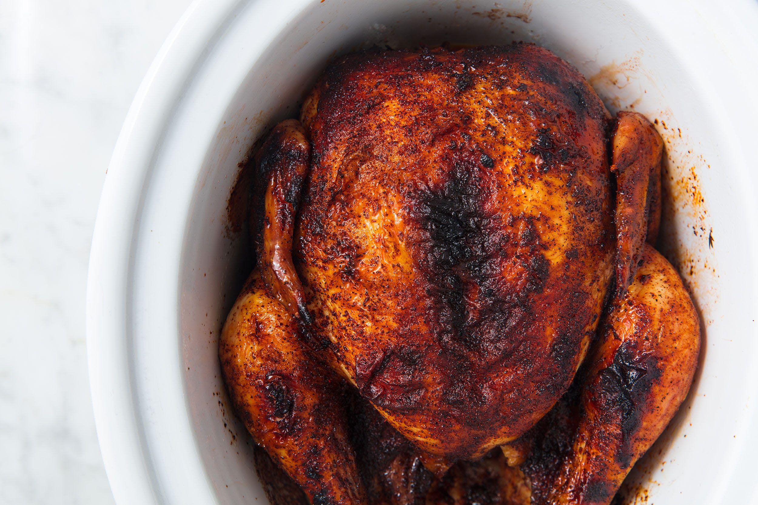 You Can Cook A Whole Chicken In The Crock-Pot