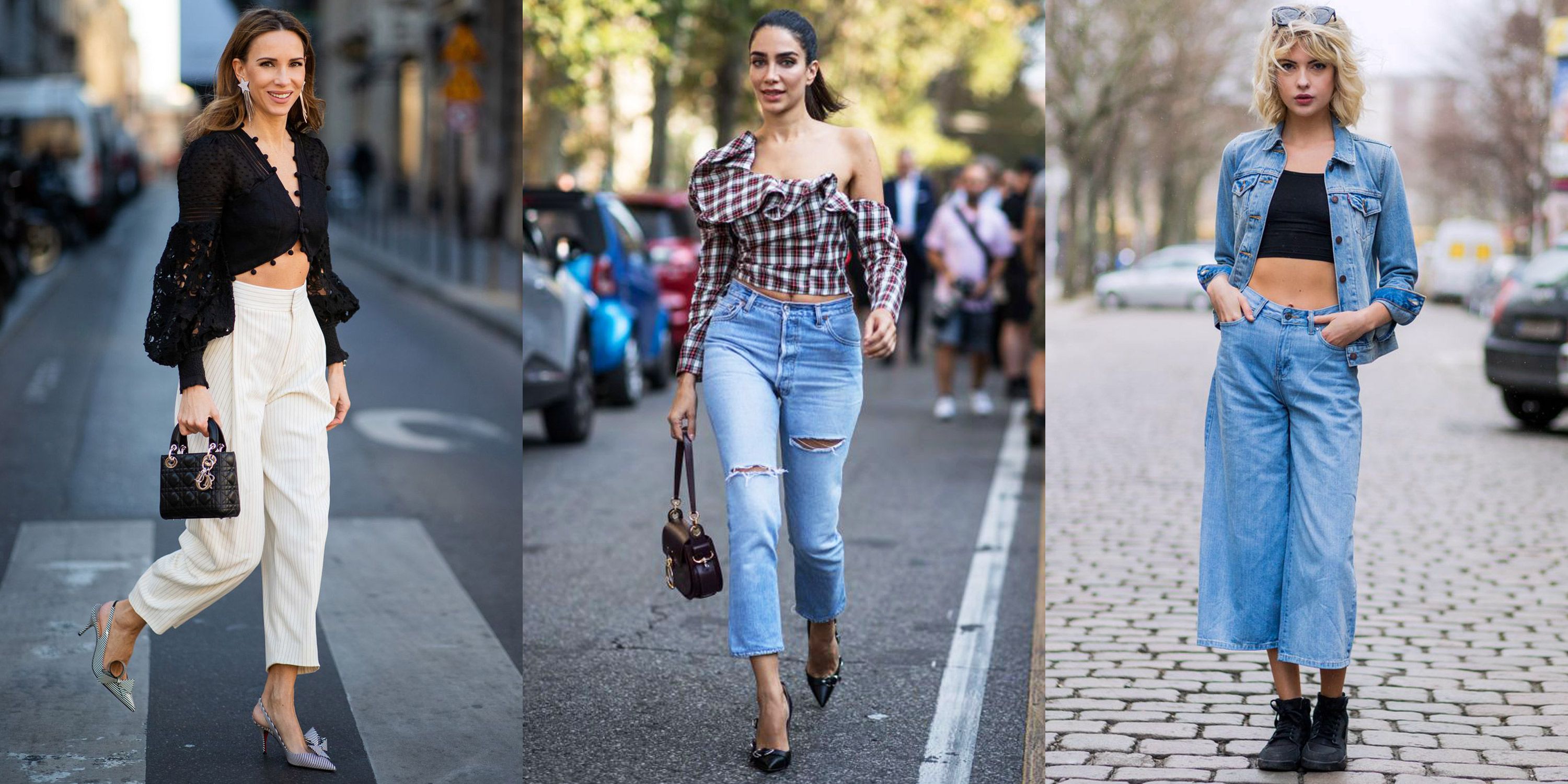 How To Wear Crop Tops Without Showing Stomach: Six Outfit Ideas ...