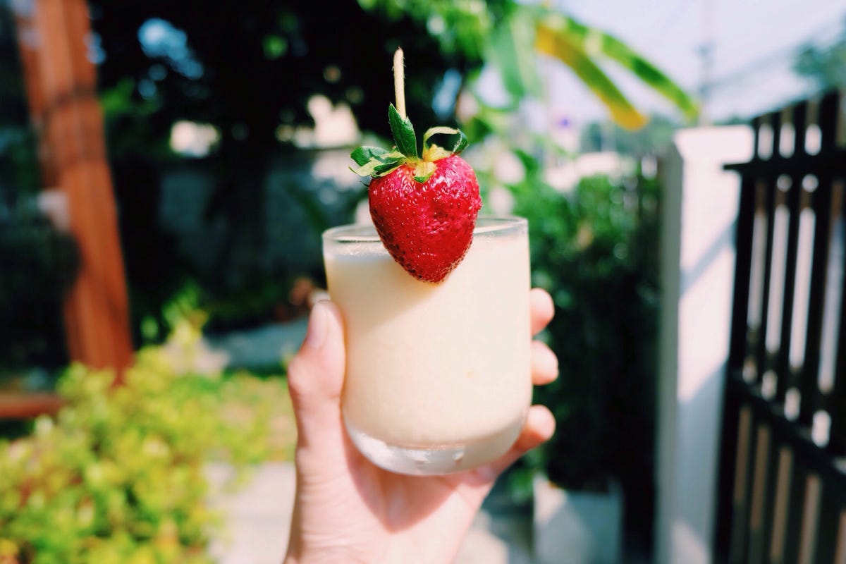 Strawberry And Banana Smoothie