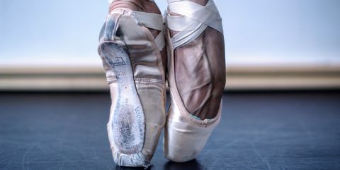 Cropped Image Of Ballet Dancer