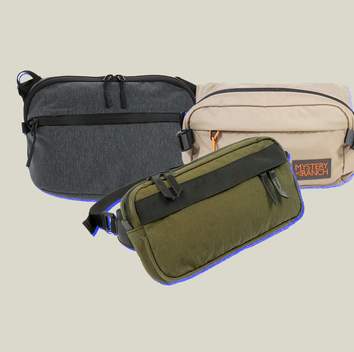 Small Crossbody Bag For Men, Mini Side Shoulder Bag Lightweight