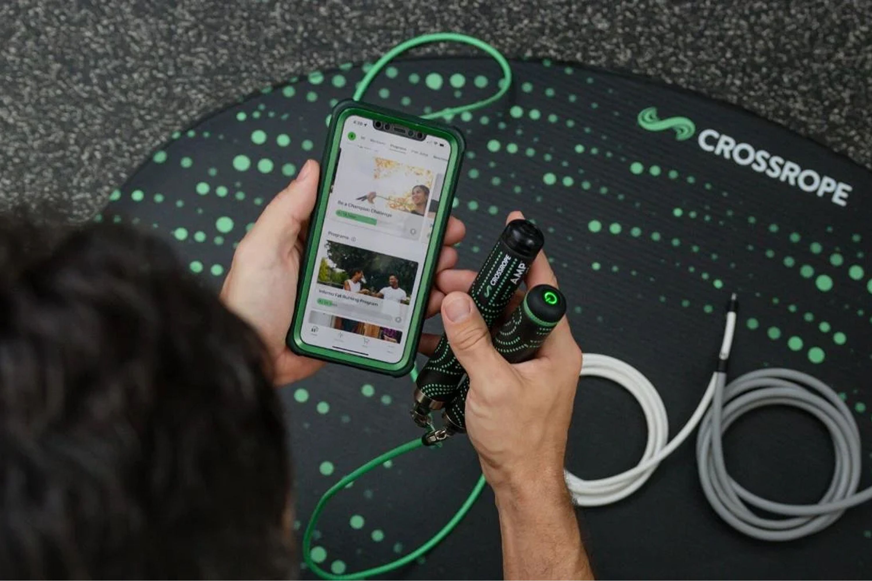 RENPHO Cordless Jump Rope - Tracking Your Fitness With App - Built