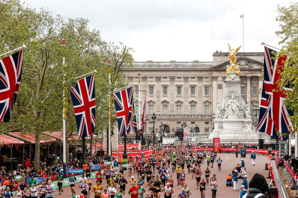 This Year, You Can Run the London Marathon In-Person or Virtually