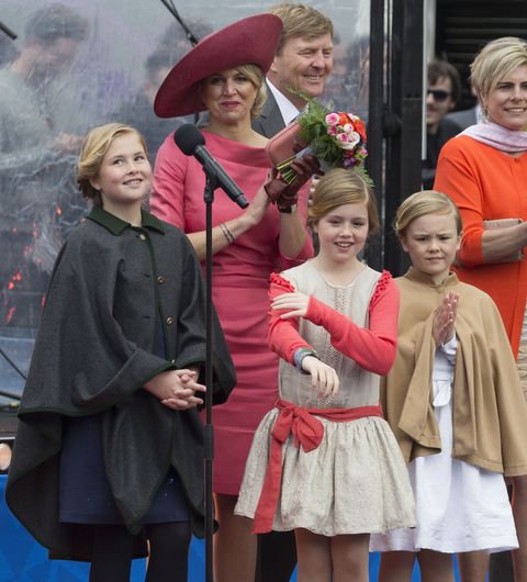 dutch royal family attends king's day