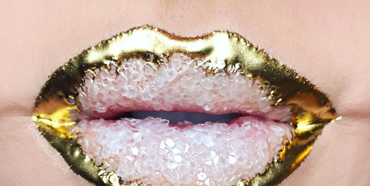Crystal Lip Art Is The Latest Beauty Trend Slaying All Over Instagram