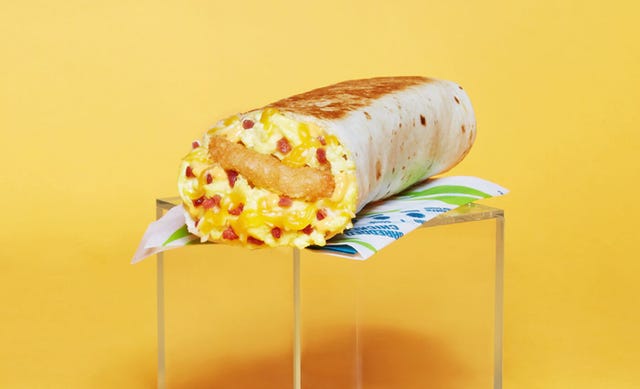 Taco Bell Is Testing A Hash Brown Stuffed Burrito