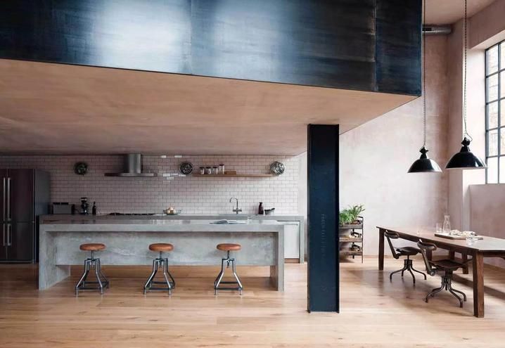 5 cucine a vista per soggiorni open space Cucine per loft