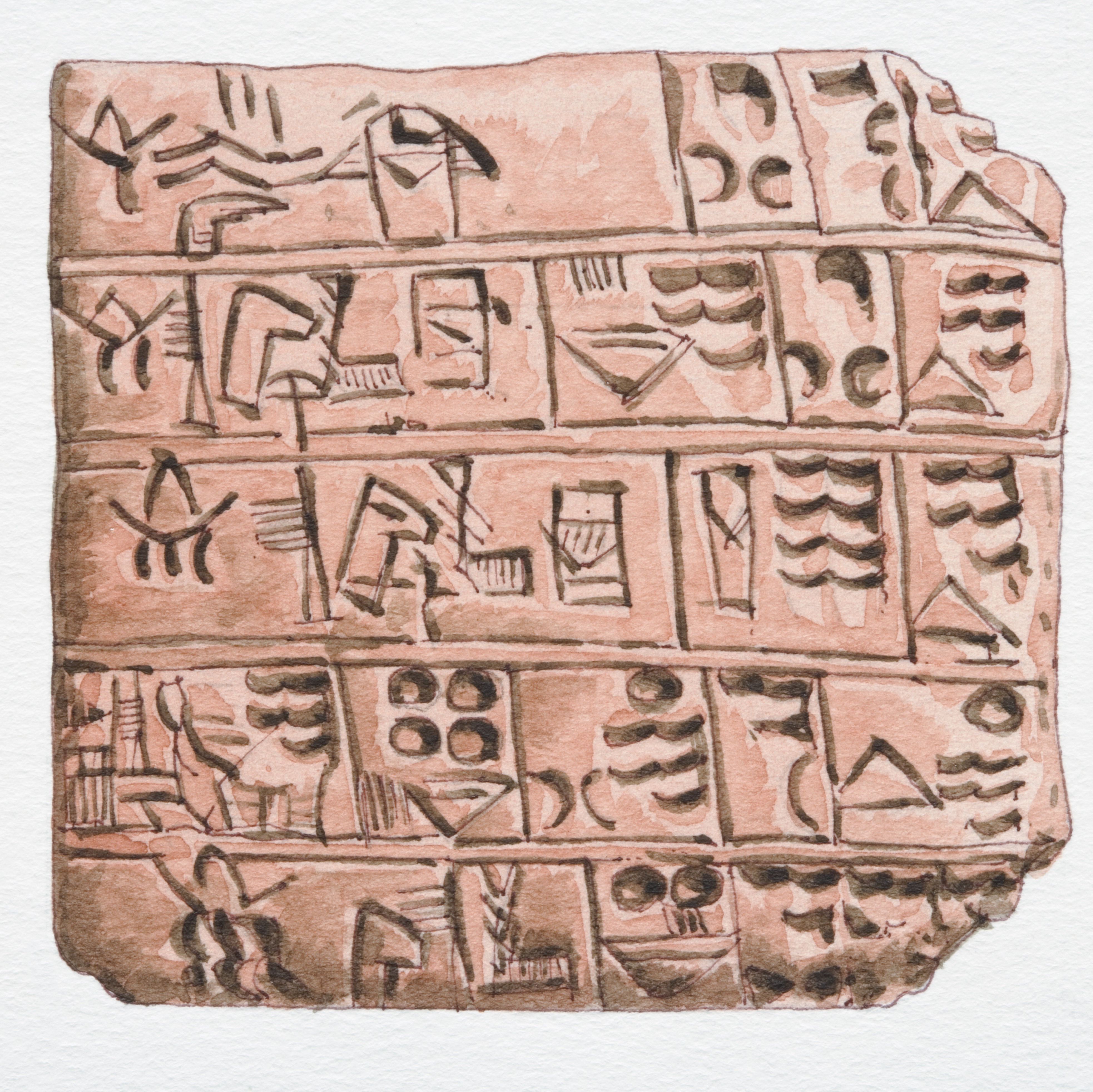 Archaeologists Found an Ancient Tablet With 39 Letters That Don't Belong to Any Known Language