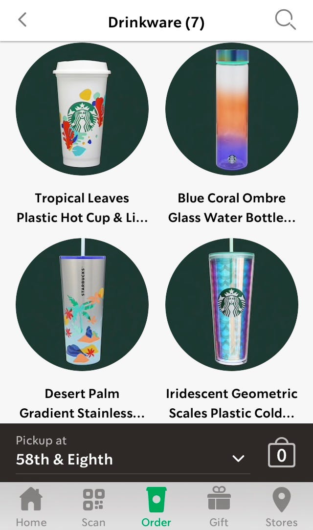 You Can Now Mobile Order Starbucks Drinkware And This Is HUGE