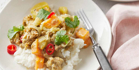 Gold&Green recept vegan curry