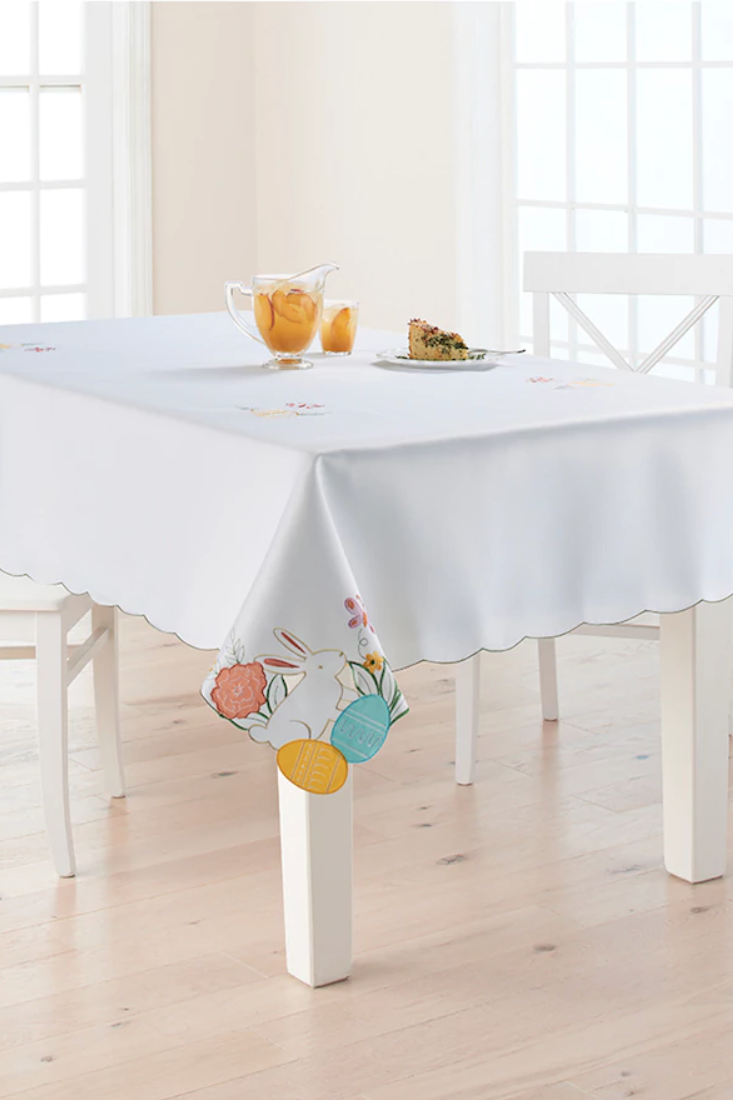 easter table linens