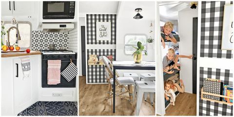 camper decorating ideas renovated family rv