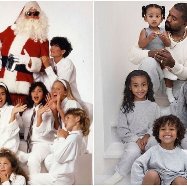 kardashian 2020 christmas card See All The Kardashian Family Christmas Cards kardashian 2020 christmas card