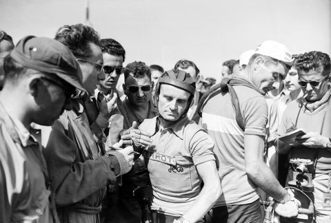Cyclist Jean Robic During Tour De France 1953