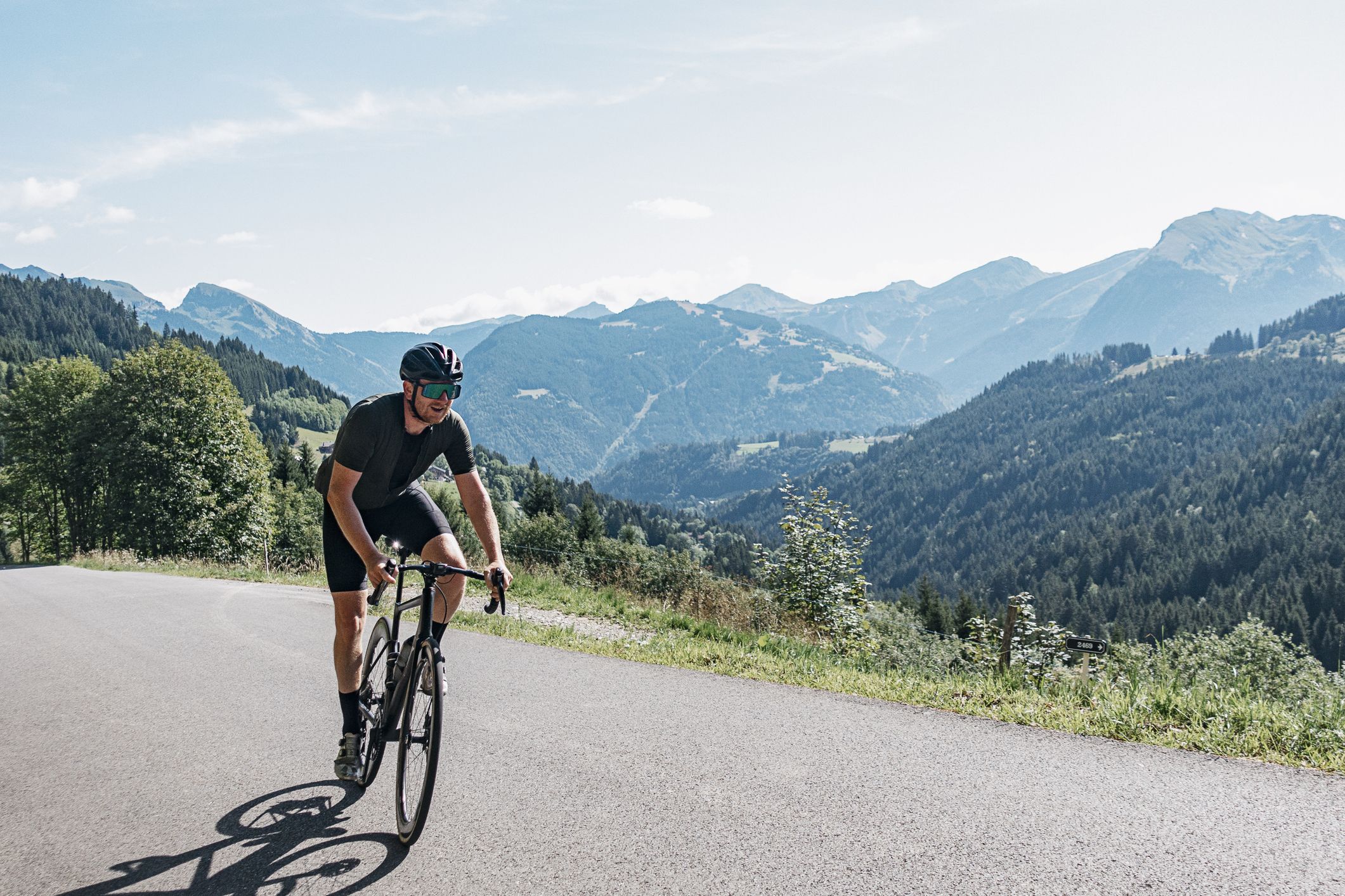 picture of riding a bike