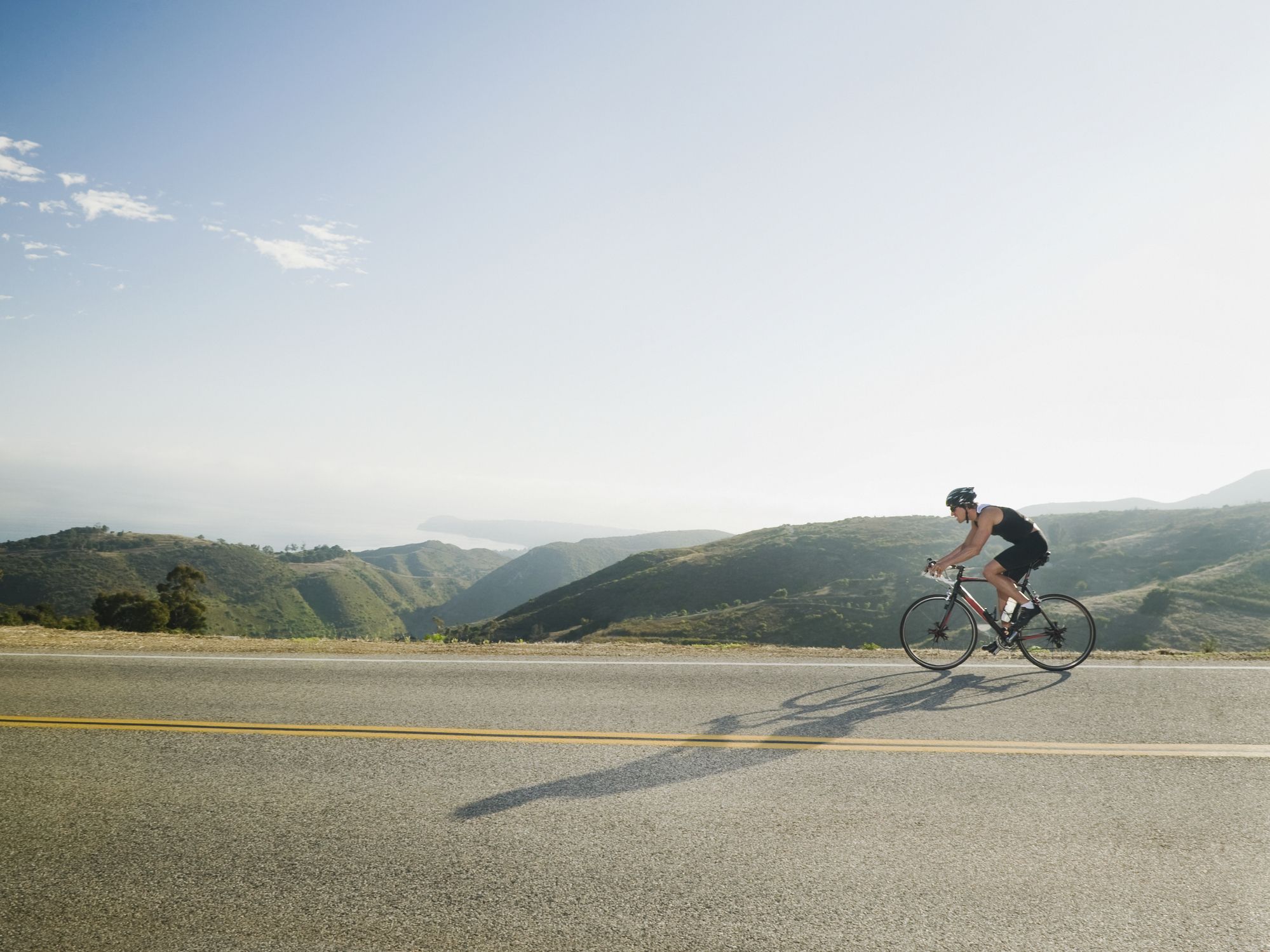 running biking