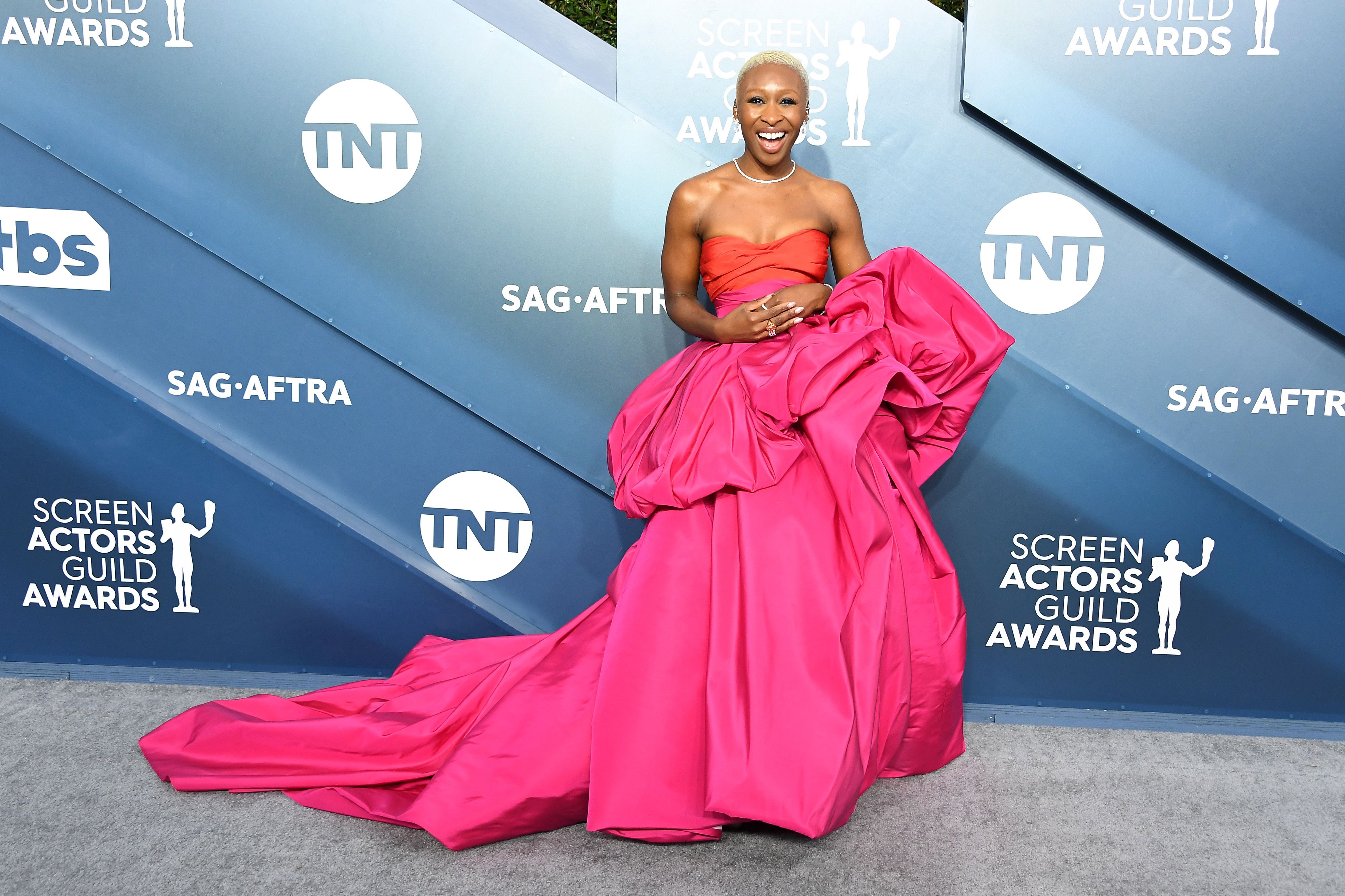 Image result for cynthia erivo sag awards