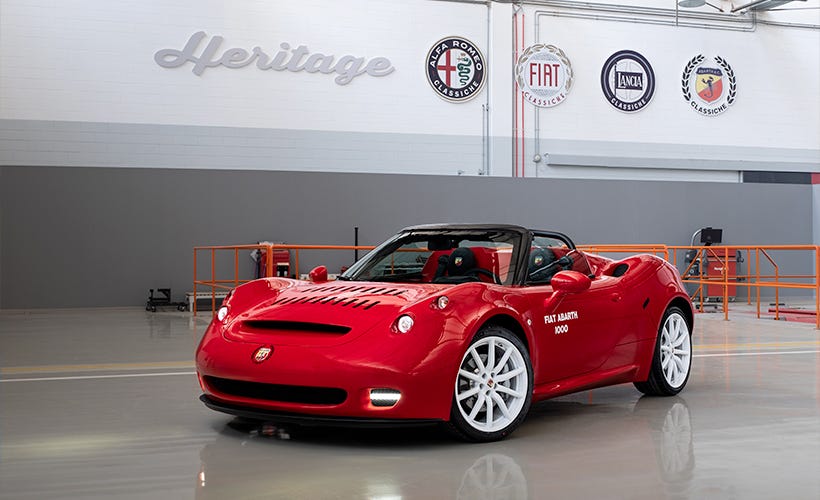 Abarth Uses Alfa Romeo 4C Bones to Create a Limited-Run 1000 SP Tribute