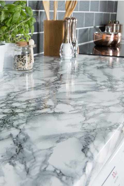 marble contact paper ideas