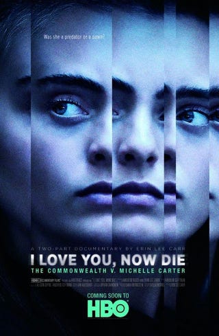 i love you, now die poster