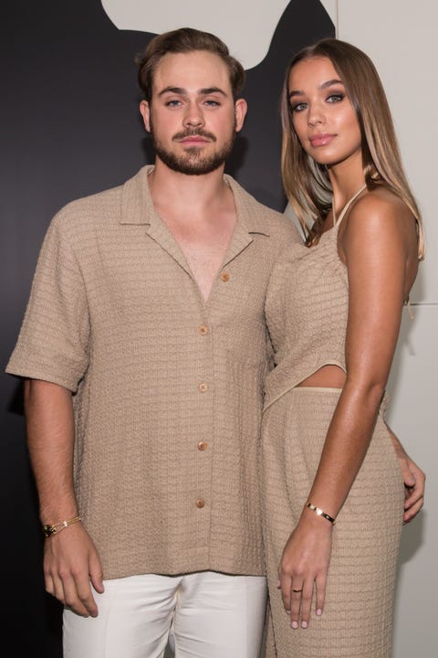 dacre montgomery and olivia pollock cartier event
