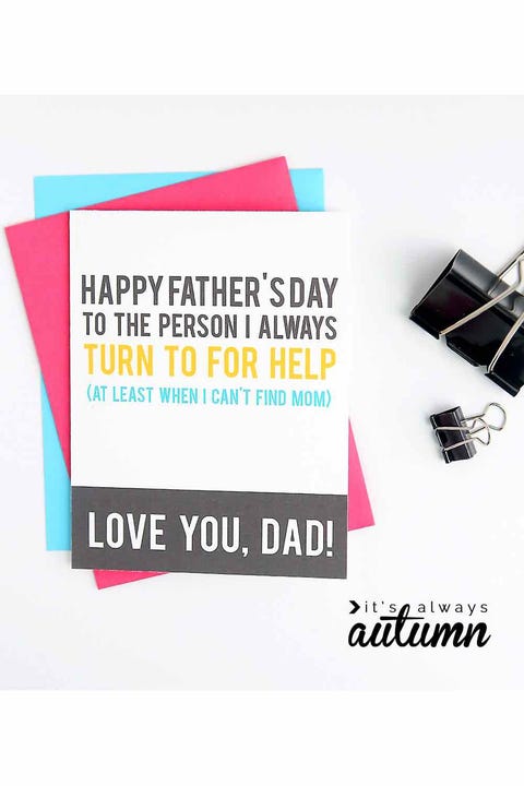 Download 40 Father S Day Card Ideas Easy Homemade Father S Day Cards