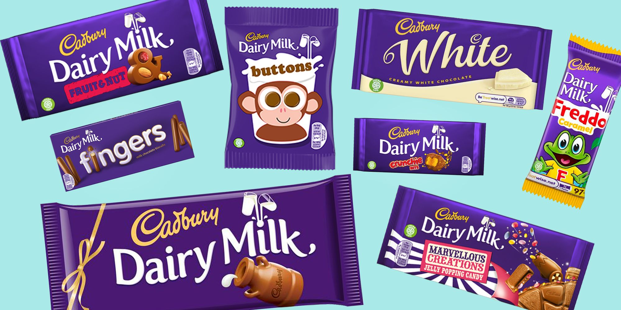 Cadbury Dairy Milk Chocolate Bars Ranked From Wholenut To Caramel